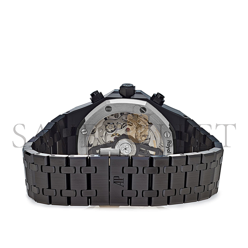 audemars P1g*et royal oak chronograph black ceramic black dial 41mm 26240ce.oo.1225ce.02